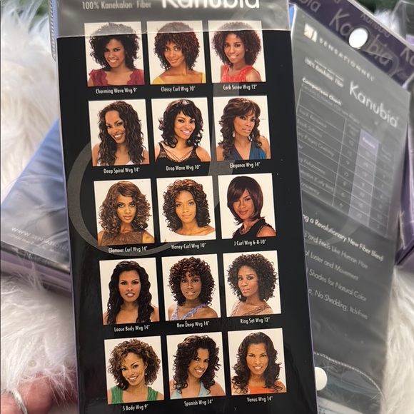 Sensationnel NIP BUNDLE 100% kanekalon fiber kanubia elegance Wvg 14” color 4 - Picture 8 of 8